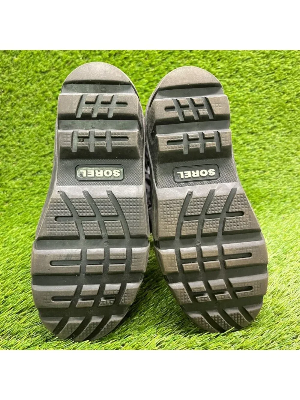 Sorel Flurry Boys Size 3Y Black Outdoor Waterproof Pull On Winter Snow Boots